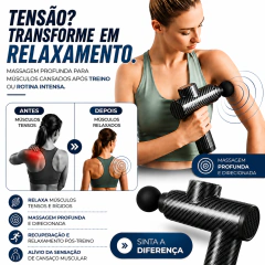 Massageador Portátil Com Maleta